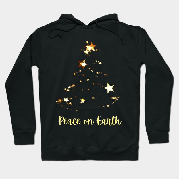 Peace on Earth Hoodie by Artsy Y'all
